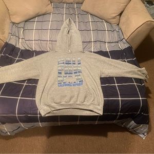 men’s large california republic hoodie